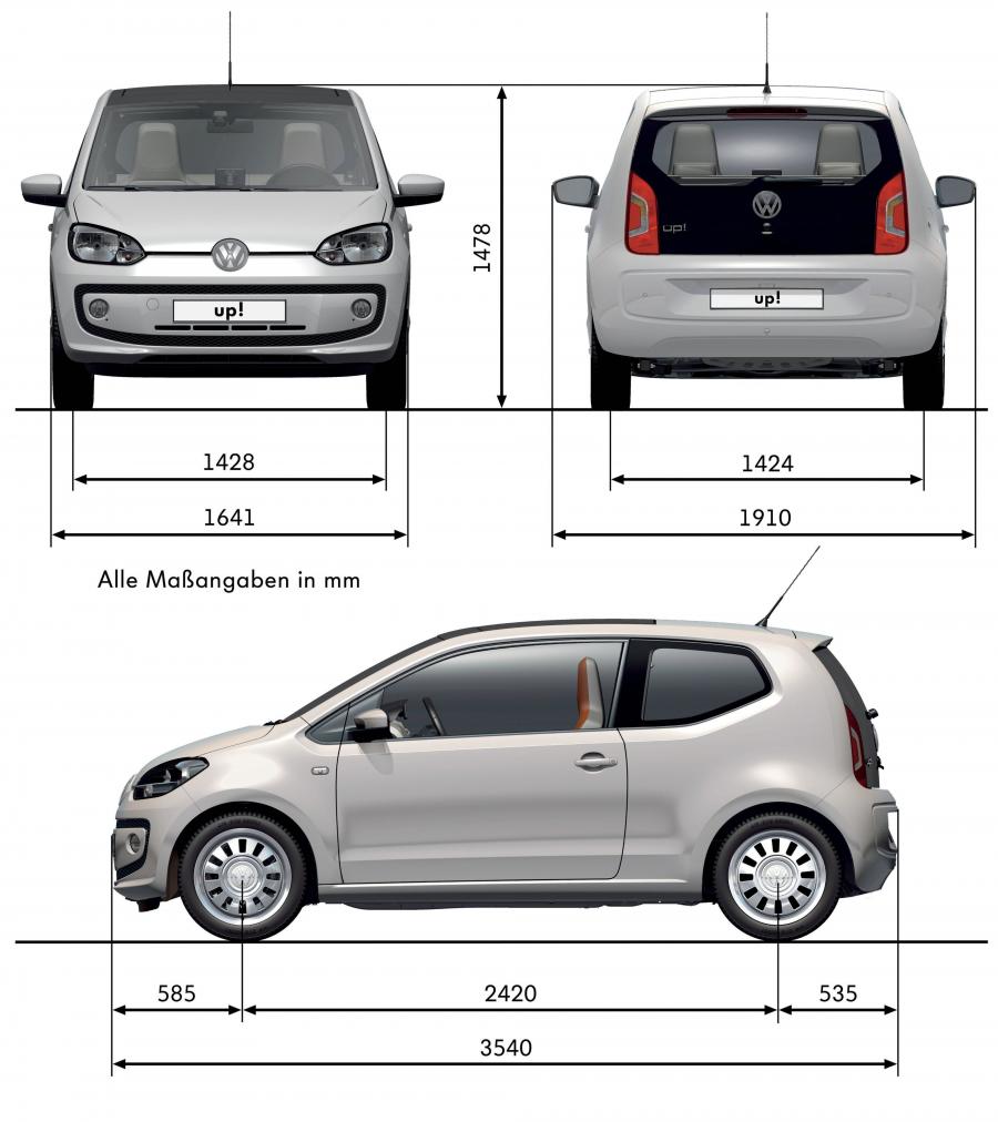  Volkswagen up! 2011 года  (фото 13 из 173)